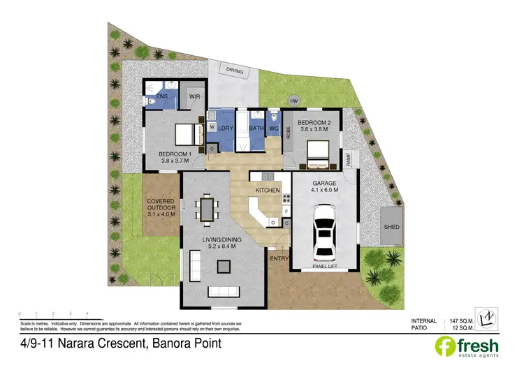 Floorplan of Homely house listing, 4/9-11 Narara Crescent, Banora Point NSW 2486