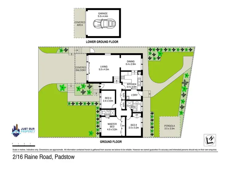 Floorplan of Homely villa listing, 2/16 Raine Road, Padstow NSW 2211