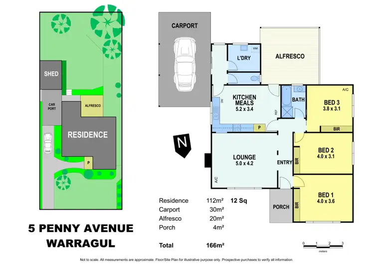 Floorplan of Homely house listing, 5 Penny Avenue, Warragul VIC 3820