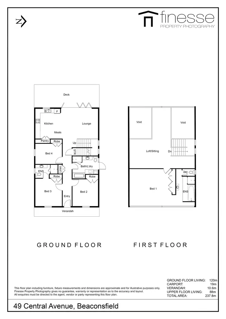 Floorplan of Homely house listing, 49 Central Avenue, Beaconsfield WA 6162