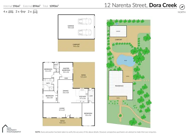 Floorplan of Homely house listing, 12 Narenta Street, Dora Creek NSW 2264