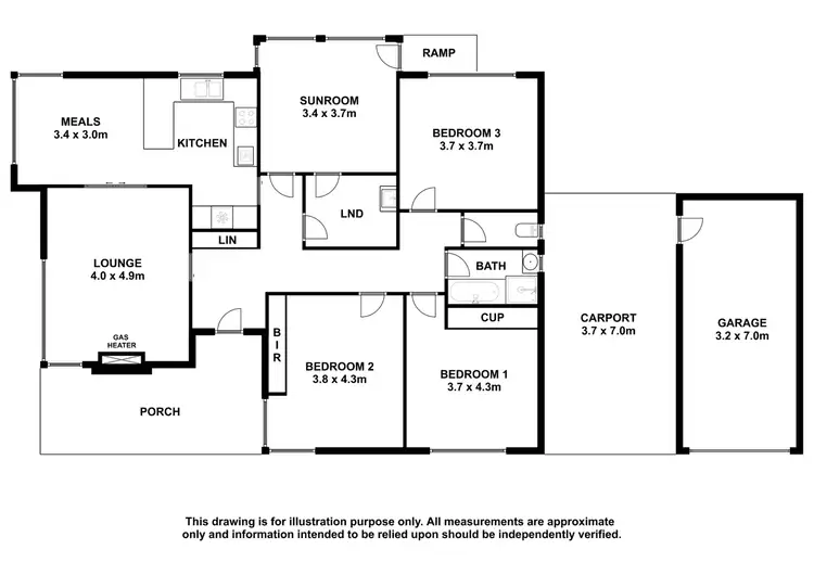 Floorplan of Homely house listing, 88 Lake Terrace East, Mount Gambier SA 5290