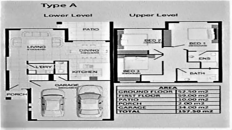 Floorplan of Homely townhouse listing, 19/48 Philong Street, Doolandella QLD 4077