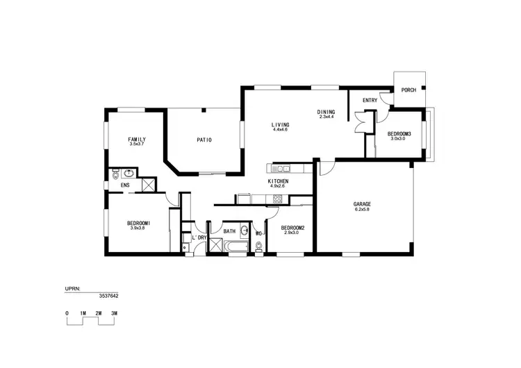 Floorplan of Homely house listing, Address available on request