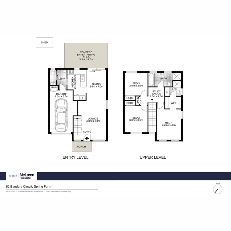 Floorplan of Homely house listing, 62 Bandara Circuit, Spring Farm NSW 2570