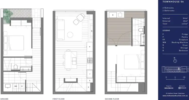 Floorplan of Homely townhouse listing, Address available on request
