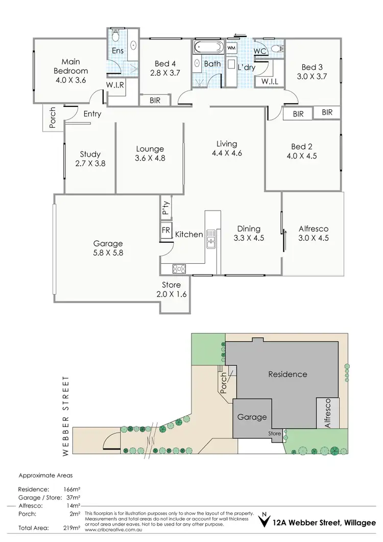 Floorplan of Homely house listing, 12A Webber Street, Willagee WA 6156