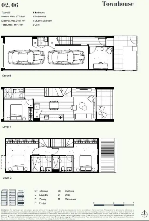 Floorplan of Homely townhouse listing, Address available on request
