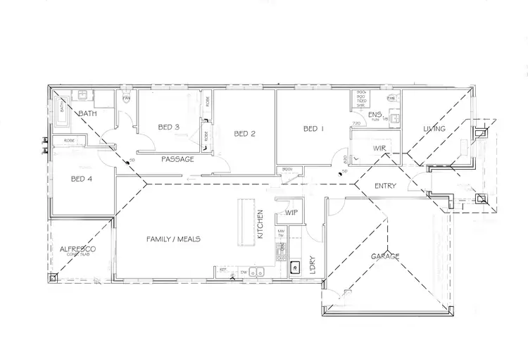 Floorplan of Homely house listing, 28 Murray Road, Thornhill Park VIC 3335