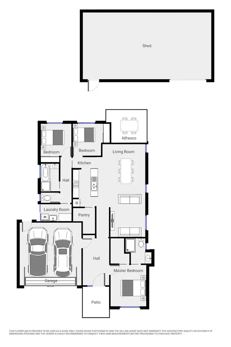 Floorplan of Homely house listing, 4 Karalanza Drive, Mildura VIC 3500