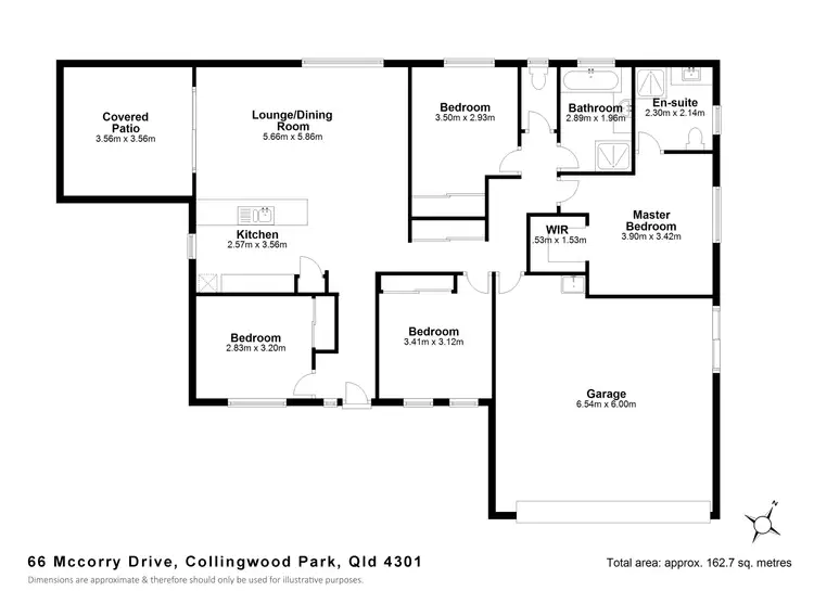 Floorplan of Homely house listing, 66 Mccorry Drive, Collingwood Park QLD 4301