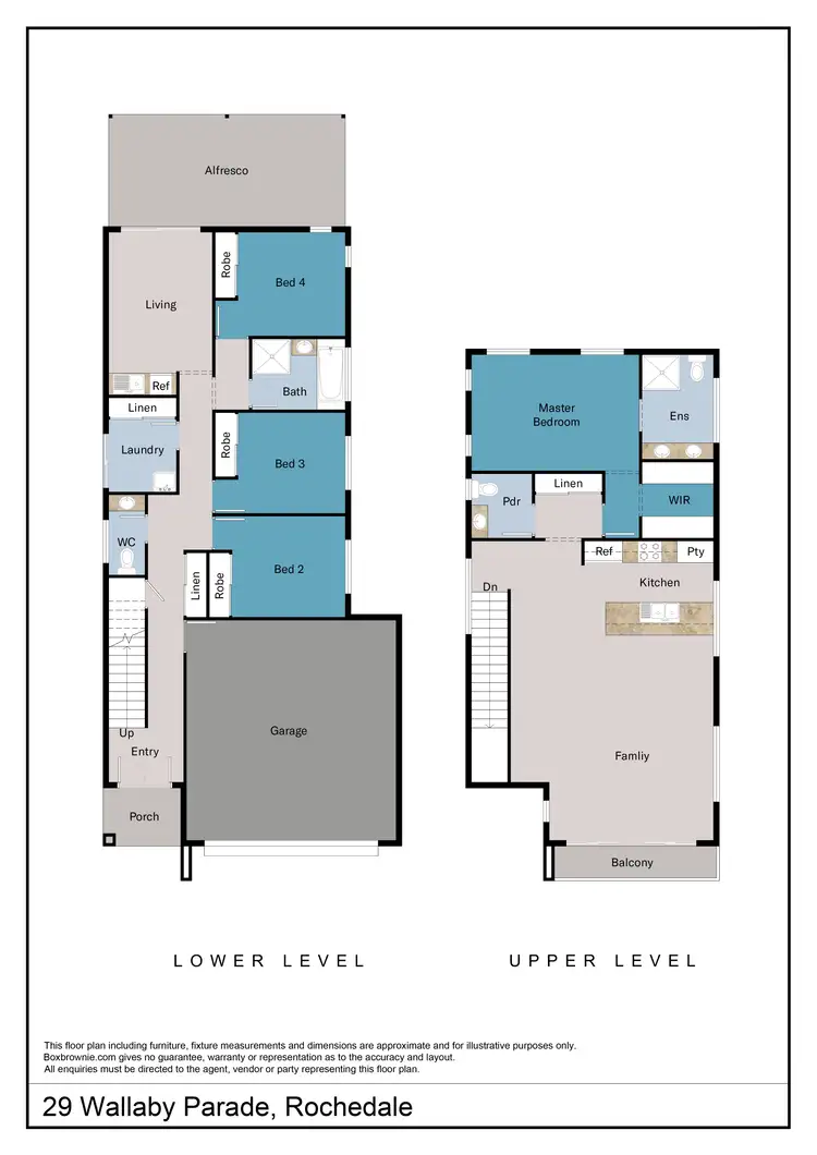 Floorplan of Homely house listing, 29 Wallaby Parade, Rochedale QLD 4123