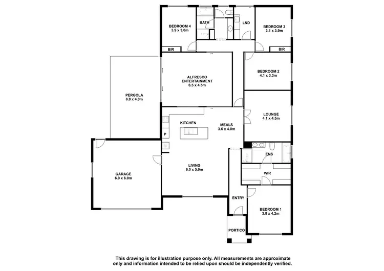 Floorplan of Homely house listing, 34 Bluebell Drive, Mount Gambier SA 5290