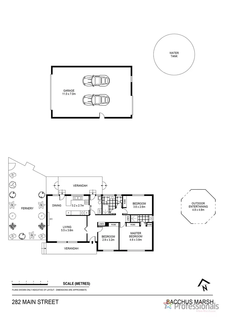 Floorplan of Homely house listing, 282 Main Street, Bacchus Marsh VIC 3340