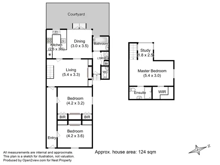 Floorplan of Homely house listing, 5 South Street, Battery Point TAS 7004