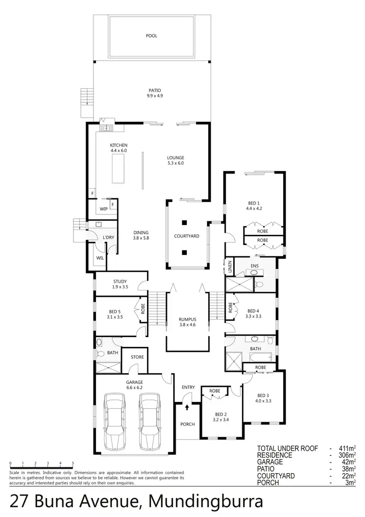 Floorplan of Homely house listing, 27 Buna Avenue, Mundingburra QLD 4812
