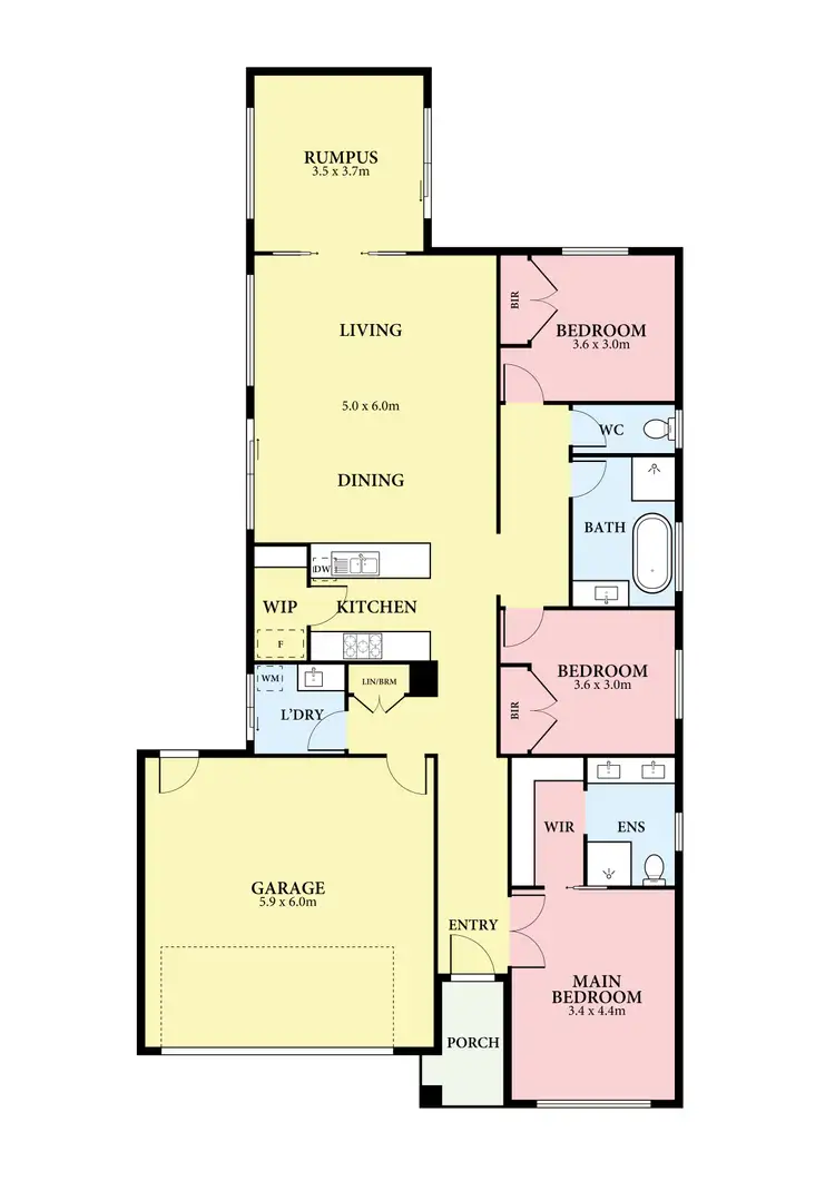 Floorplan of Homely house listing, 12 Martin Close, South Morang VIC 3752