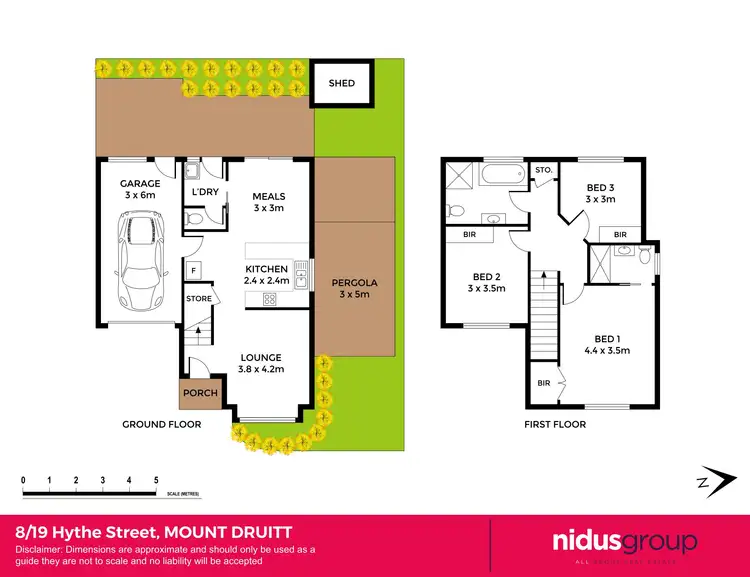Floorplan of Homely townhouse listing, 8/19 Hythe Street, Mount Druitt NSW 2770