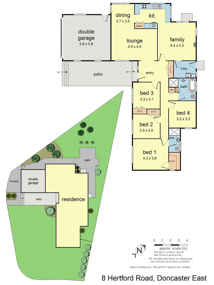 Floorplan of Homely house listing, 8 Hertford Road, Doncaster East VIC 3109