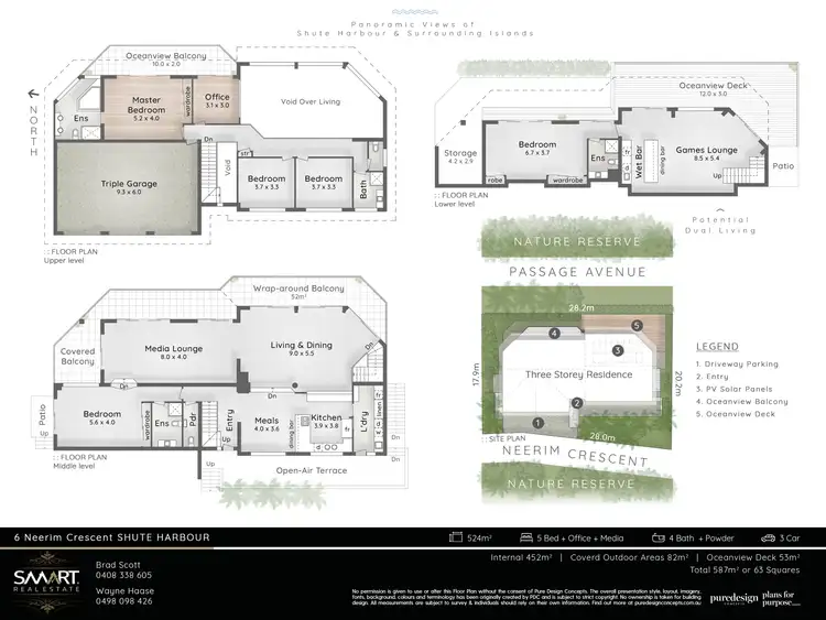 Floorplan of Homely house listing, 6 Neerim Crescent, Shute Harbour QLD 4802
