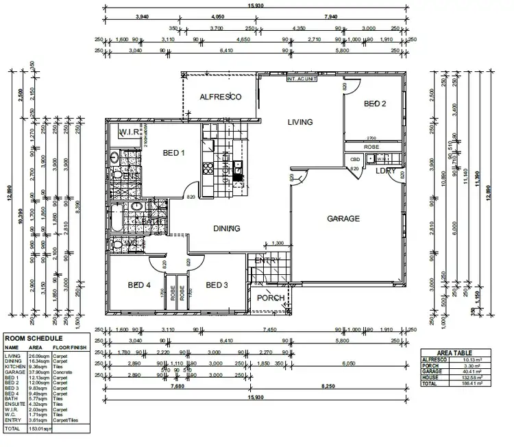 Floorplan of Homely house listing, 5 Lea Court, Lavington NSW 2641