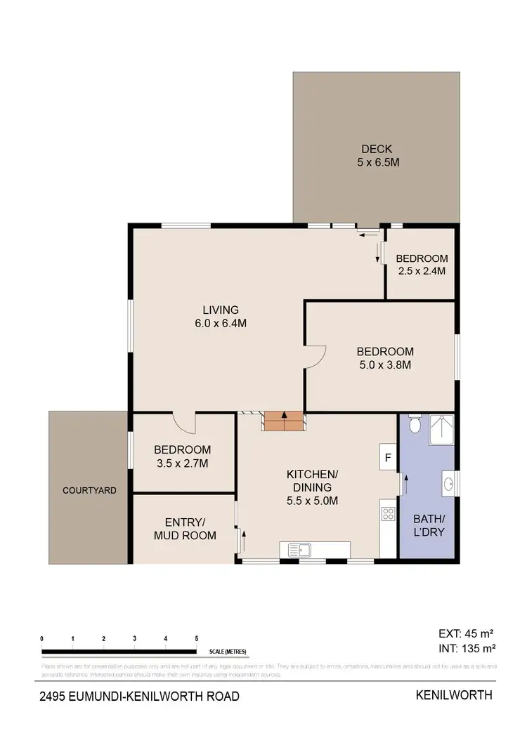 Floorplan of Homely rural property listing, 2495 Eumundi Kenilworth Road, Kenilworth QLD 4574