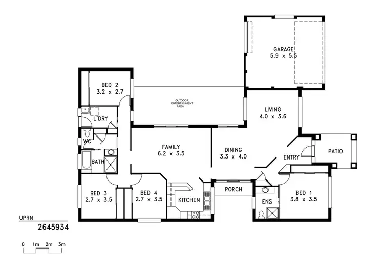 Floorplan of Homely house listing, Address available on request