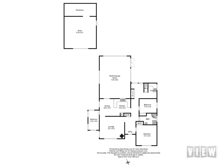 Floorplan of Homely house listing, 21B Marion Street, Ulverstone TAS 7315