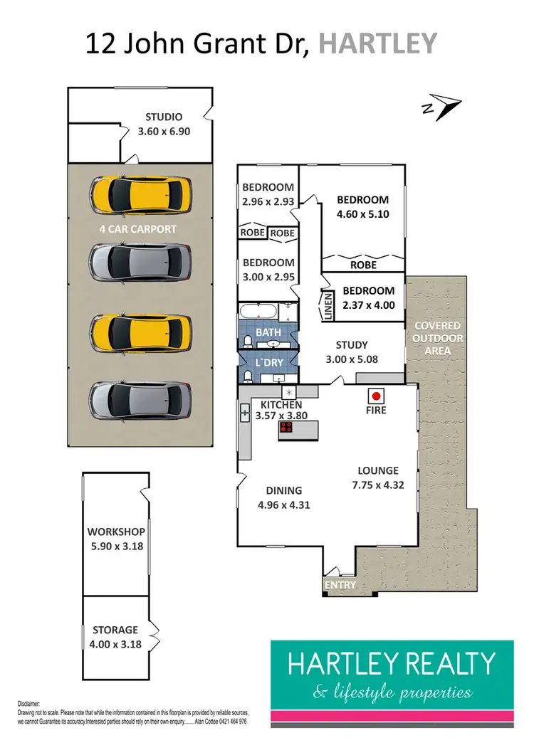 Floorplan of Homely rural property listing, 12 John Grant Road, Little Hartley NSW 2790