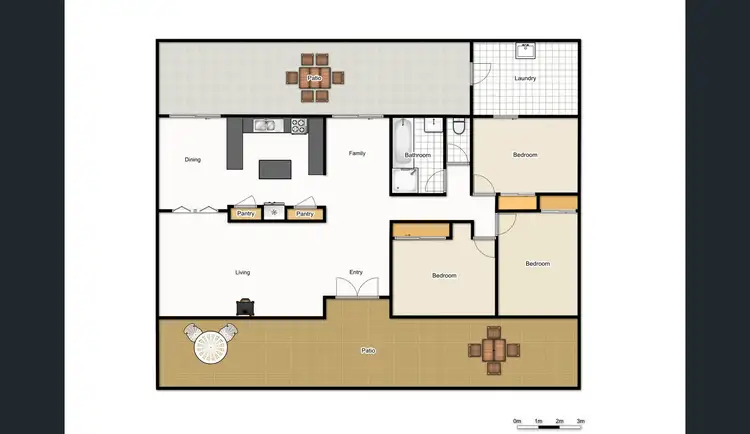 Floorplan of Homely house listing, 108 Alexandra Parade, Wamuran QLD 4512