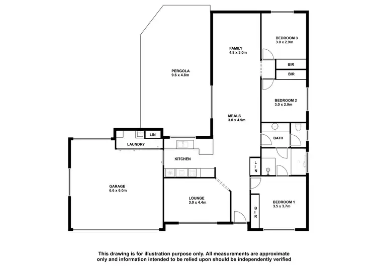 Floorplan of Homely house listing, 34 Yeates Street, Mount Gambier SA 5290