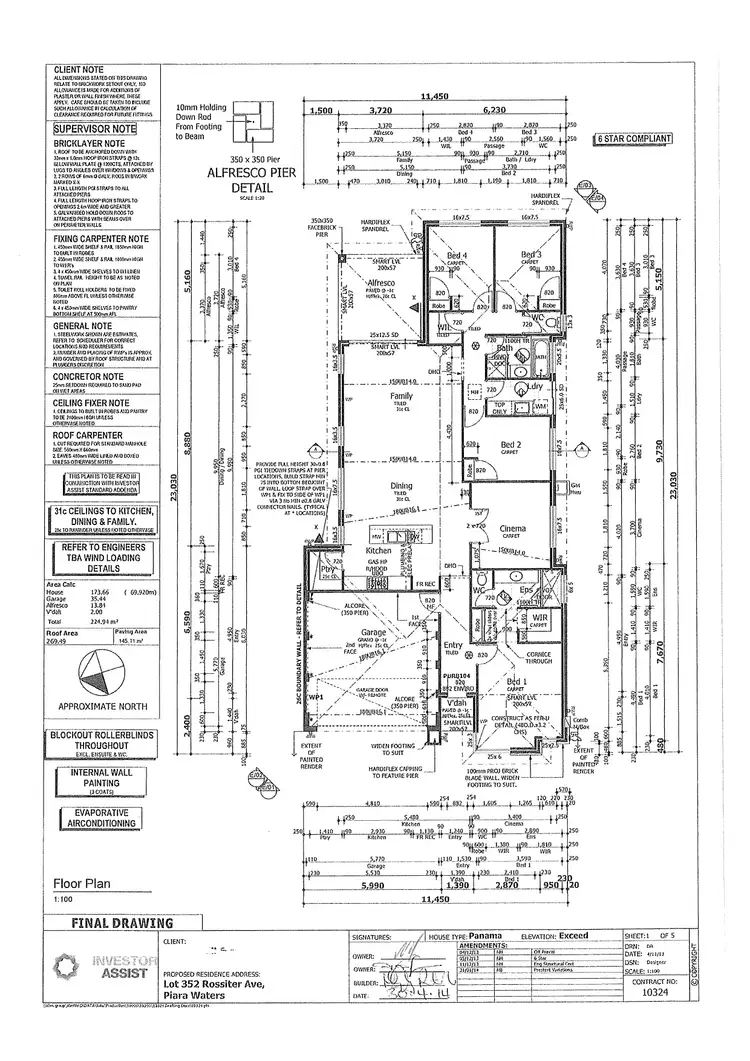 Floorplan of Homely house listing, 90 Rossiter Avenue, Piara Waters WA 6112