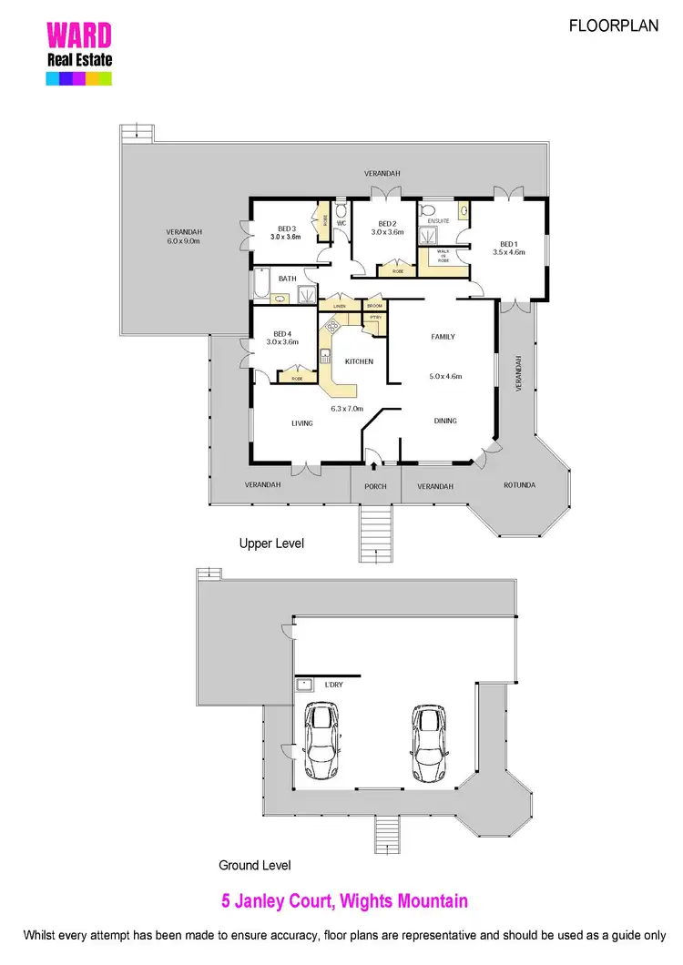 Floorplan of Homely house listing, 5 Janley Court, Wights Mountain QLD 4520