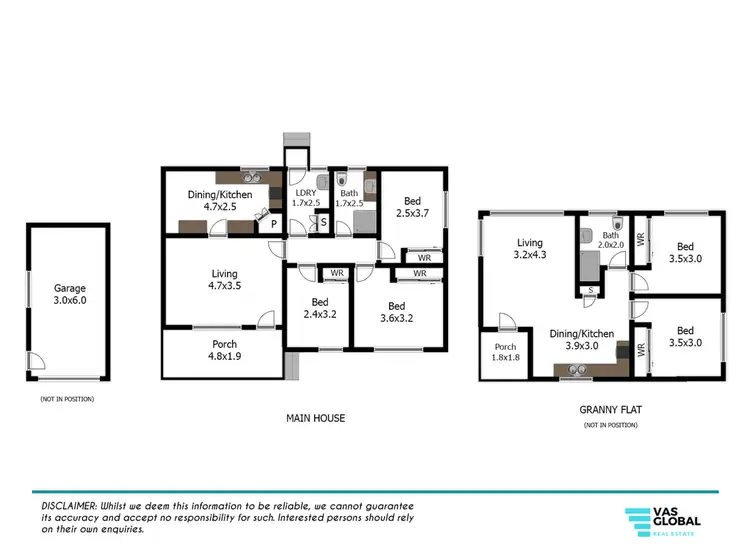 Floorplan of Homely house listing, 43 Bougainville Road, Lethbridge Park NSW 2770