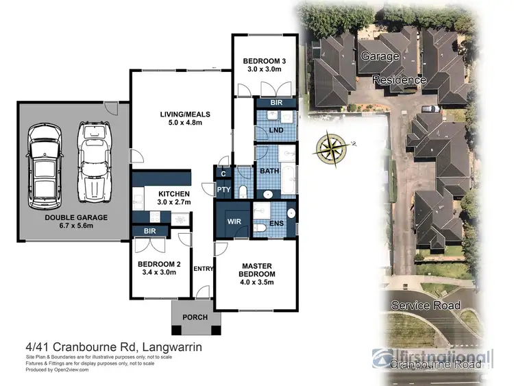 Floorplan of Homely unit listing, 4/41 Cranbourne Frankston Road, Langwarrin VIC 3910