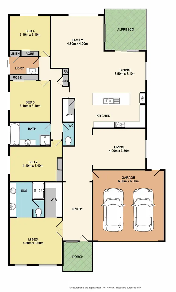 Floorplan of Homely house listing, 5 Ohio Court, Lavington NSW 2641