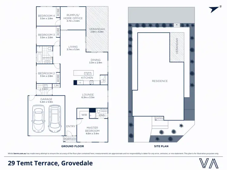 Floorplan of Homely house listing, 29 Temt Terrace, Grovedale VIC 3216