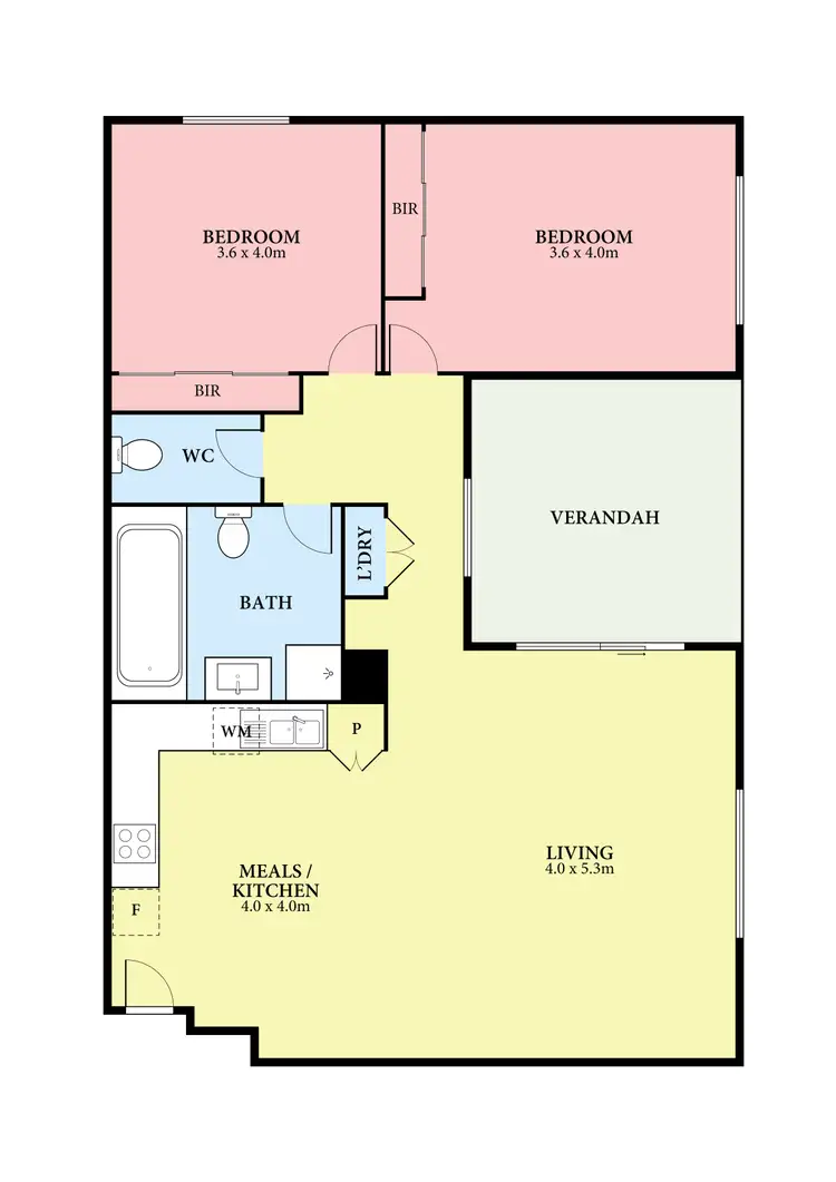 Floorplan of Homely apartment listing, 106/54 Mernda Village Drive, Mernda VIC 3754