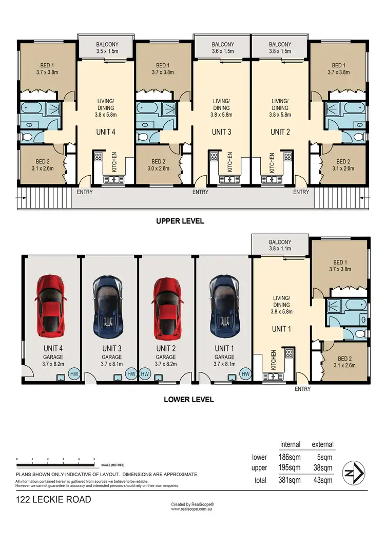 Floorplan of Homely apartment listing, 122 Leckie Road, Kedron QLD 4031