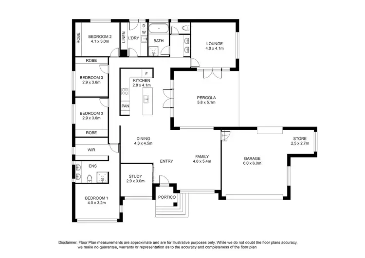 Floorplan of Homely house listing, 13 Kyrenia Court, Mount Gambier SA 5290