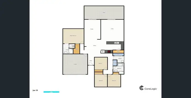Floorplan of Homely house listing, 6 Baybreeze Close, Deception Bay QLD 4508