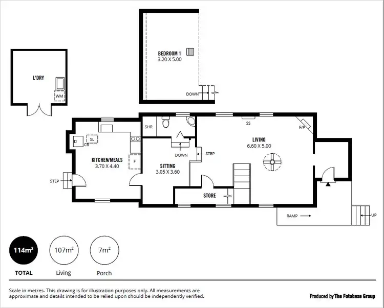 Floorplan of Homely house listing, 4923 Princes Highway, Meningie SA 5264