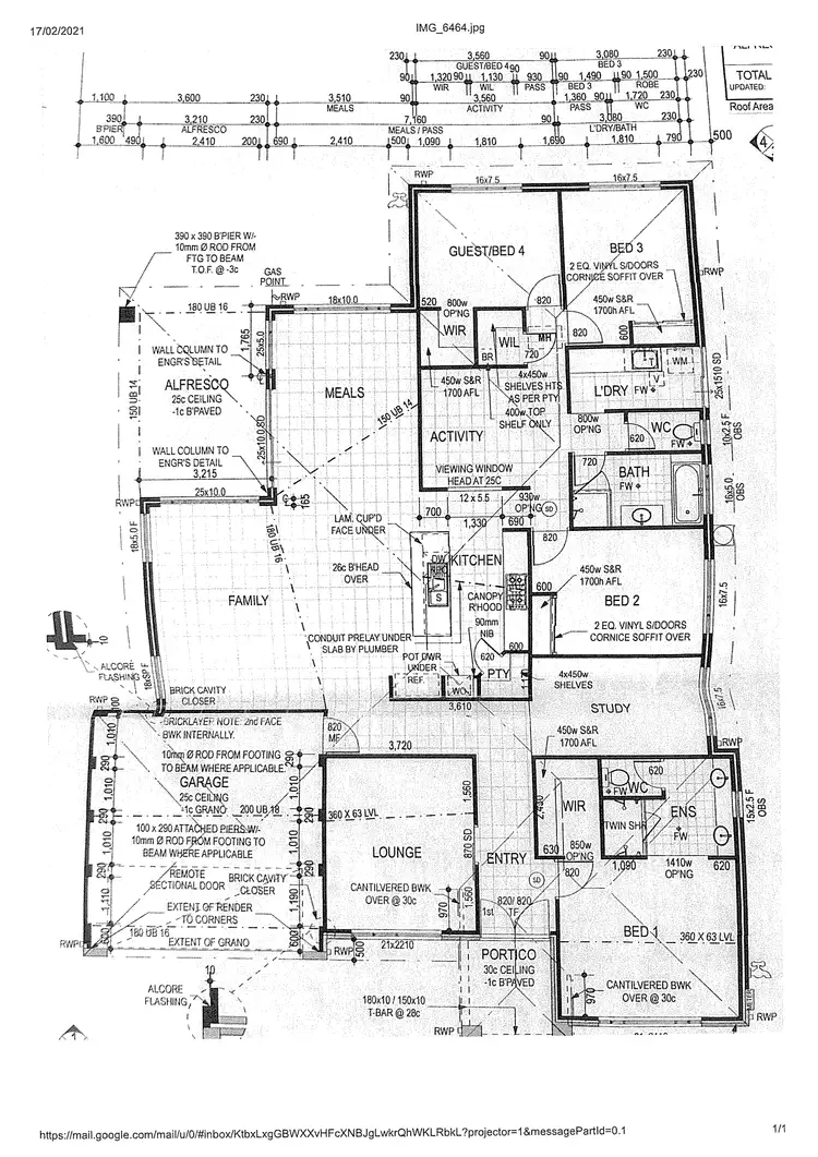 Floorplan of Homely house listing, 25 Barclay Way, Piara Waters WA 6112