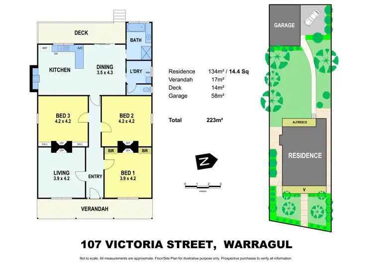 Floorplan of Homely house listing, 107 Victoria Street, Warragul VIC 3820
