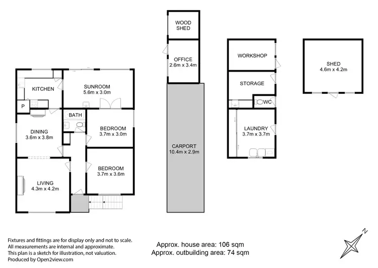 Floorplan of Homely house listing, 613 Huon Road, South Hobart TAS 7004