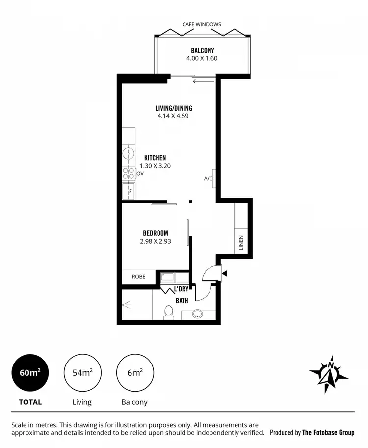 Floorplan of Homely apartment listing, 608/10 Balfours Way, Adelaide SA 5000