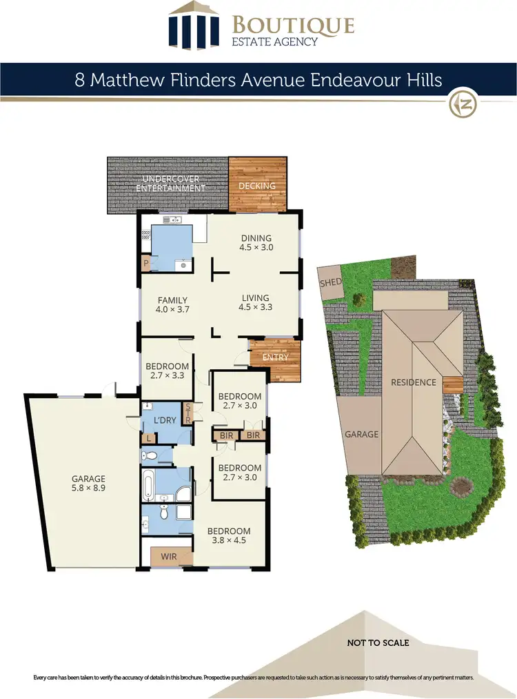 Floorplan of Homely house listing, 8 Matthew Flinders Avenue, Endeavour Hills VIC 3802