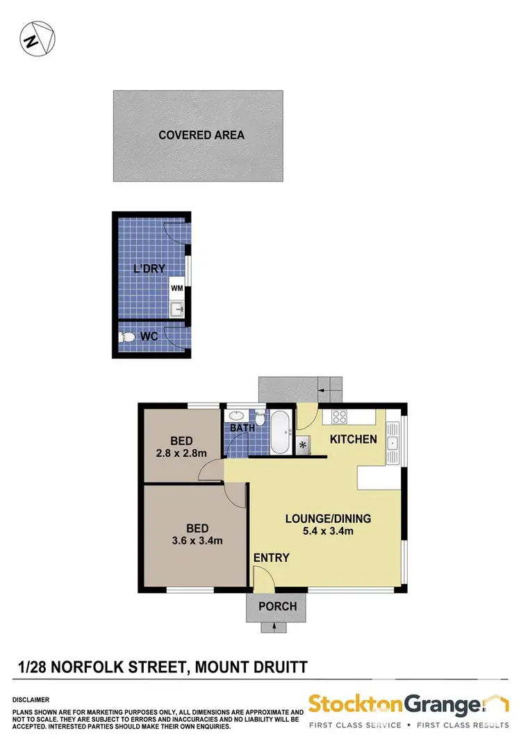 Floorplan of Homely house listing, 1/28 Norfolk street, Mount Druitt NSW 2770