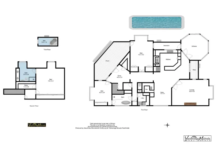 Floorplan of Homely house listing, 41 Witt Street, Yarrawonga VIC 3730