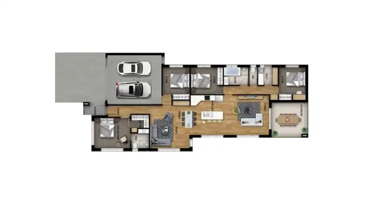 Floorplan of Homely house listing, 58 Greg Urwin Circuit, Casey ACT 2913